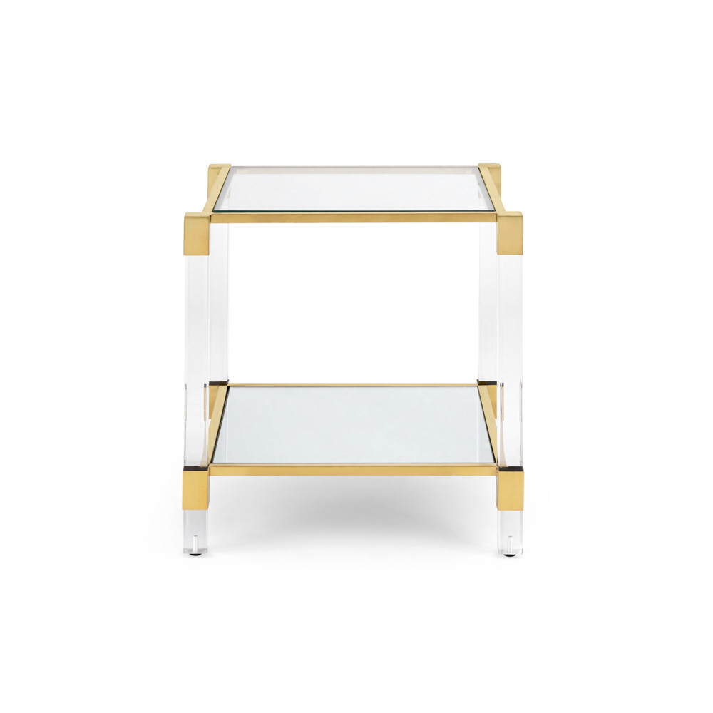 Dudley Gold End Table  